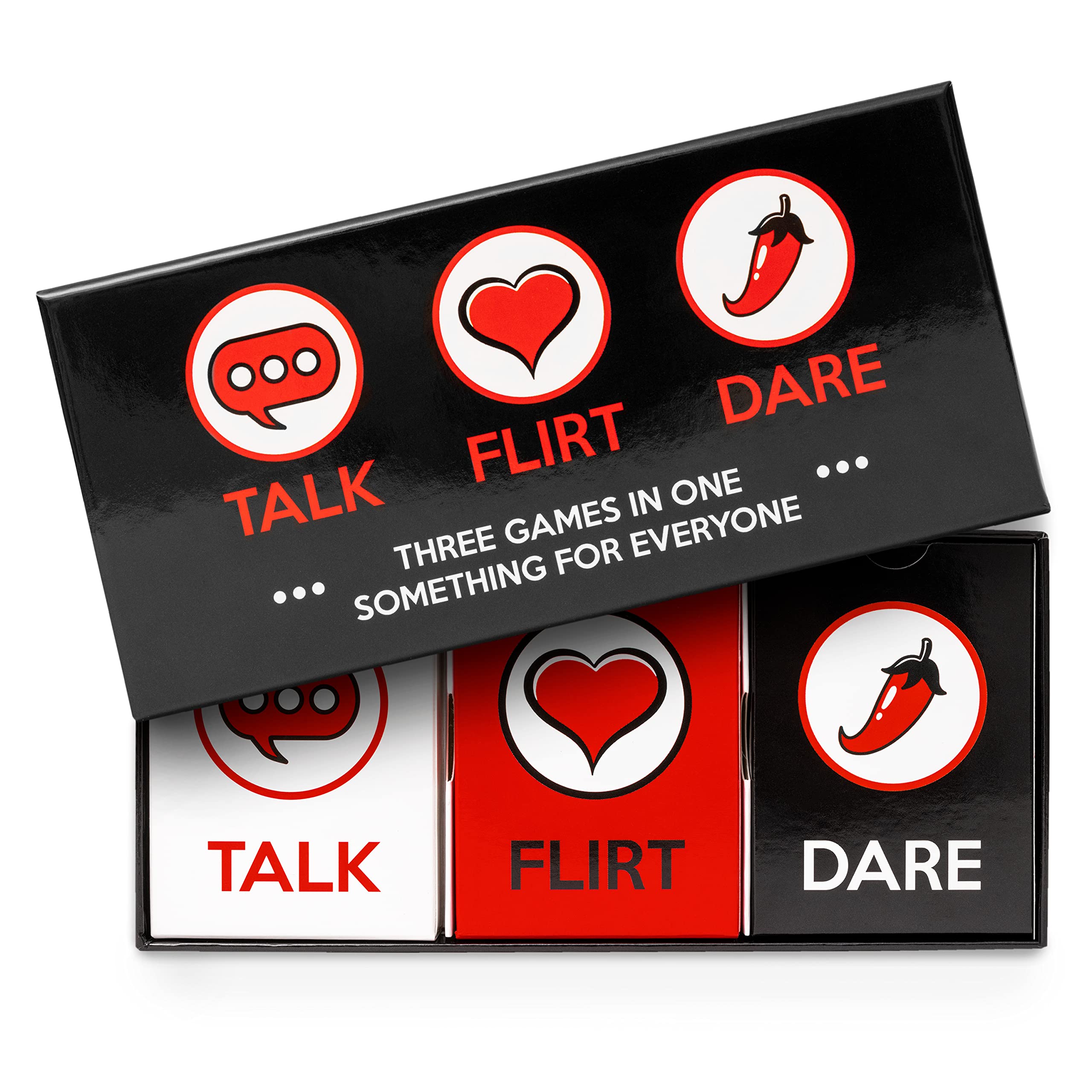 Artagia Talk Flirt Dare card set for couples sparks conversation and connection