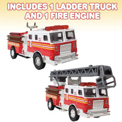 ArtCreativity 55inch fire engine toy ideal for imaginative play scenarios.