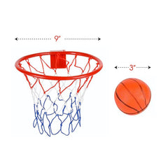 ArtCreativity 9-inch hoop with durable net for fast, satisfying shots