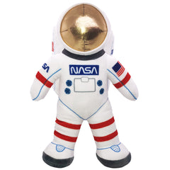 Cosmic-themed party setup featuring ArtCreativity astronaut plush