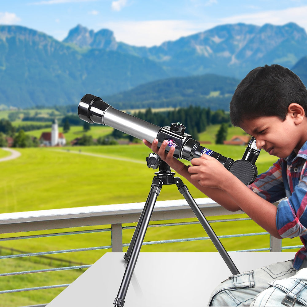ArtCreativity telescope viewing the night sky for stargazing.