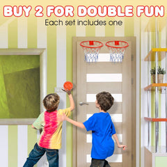 ArtCreativity hoop adds room-friendly sport décor for bedrooms and game rooms