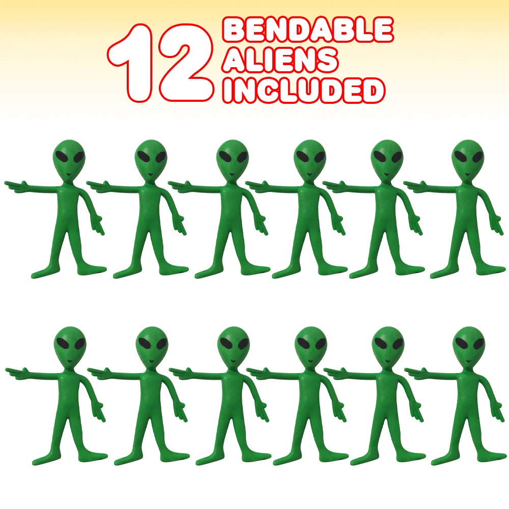 ArtCreativity bendable alien figure in action, ideal for concentration and fidget use.