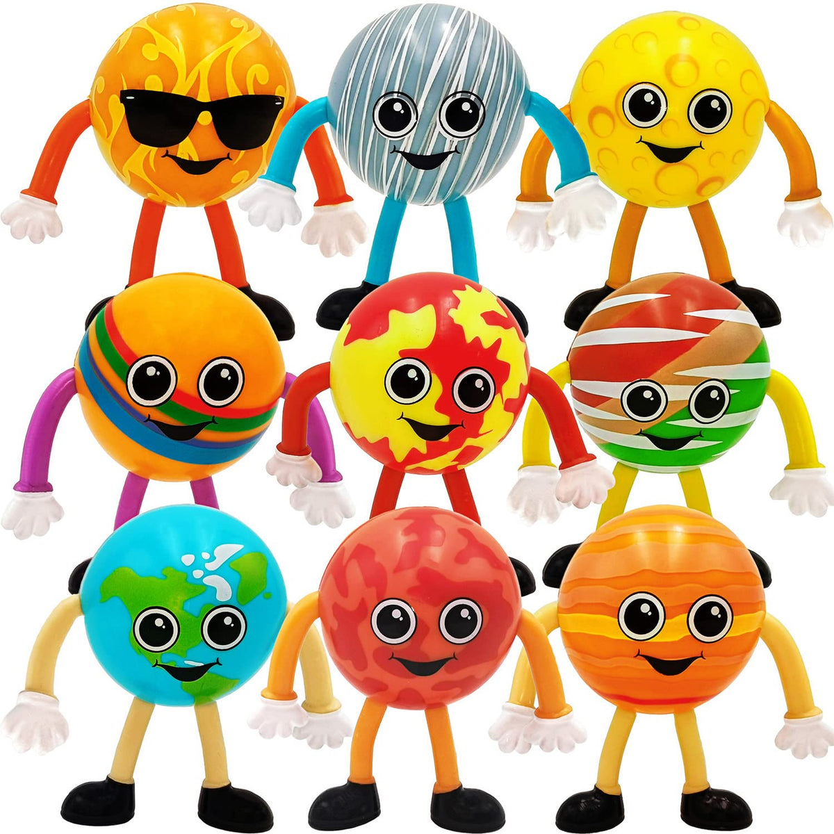 ArtCreativity Bendable Planets Sun for imaginative space play and calm focus.