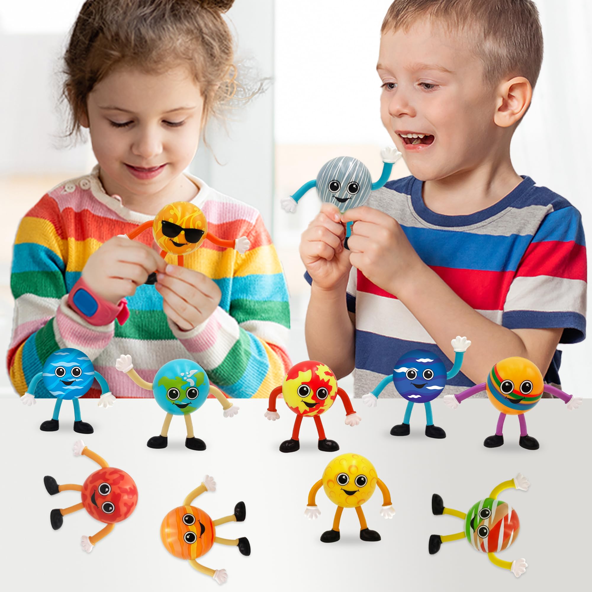 ArtCreativity Bendable Planets Uranus for portable education and fidget-friendly design.