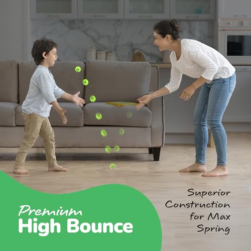 ArtCreativity BPA-free rubber ball offers safe, cheerful playtime.