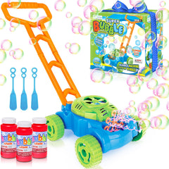 ArtCreativity bubble lawn mower bubbles for outdoor play and endless fun.