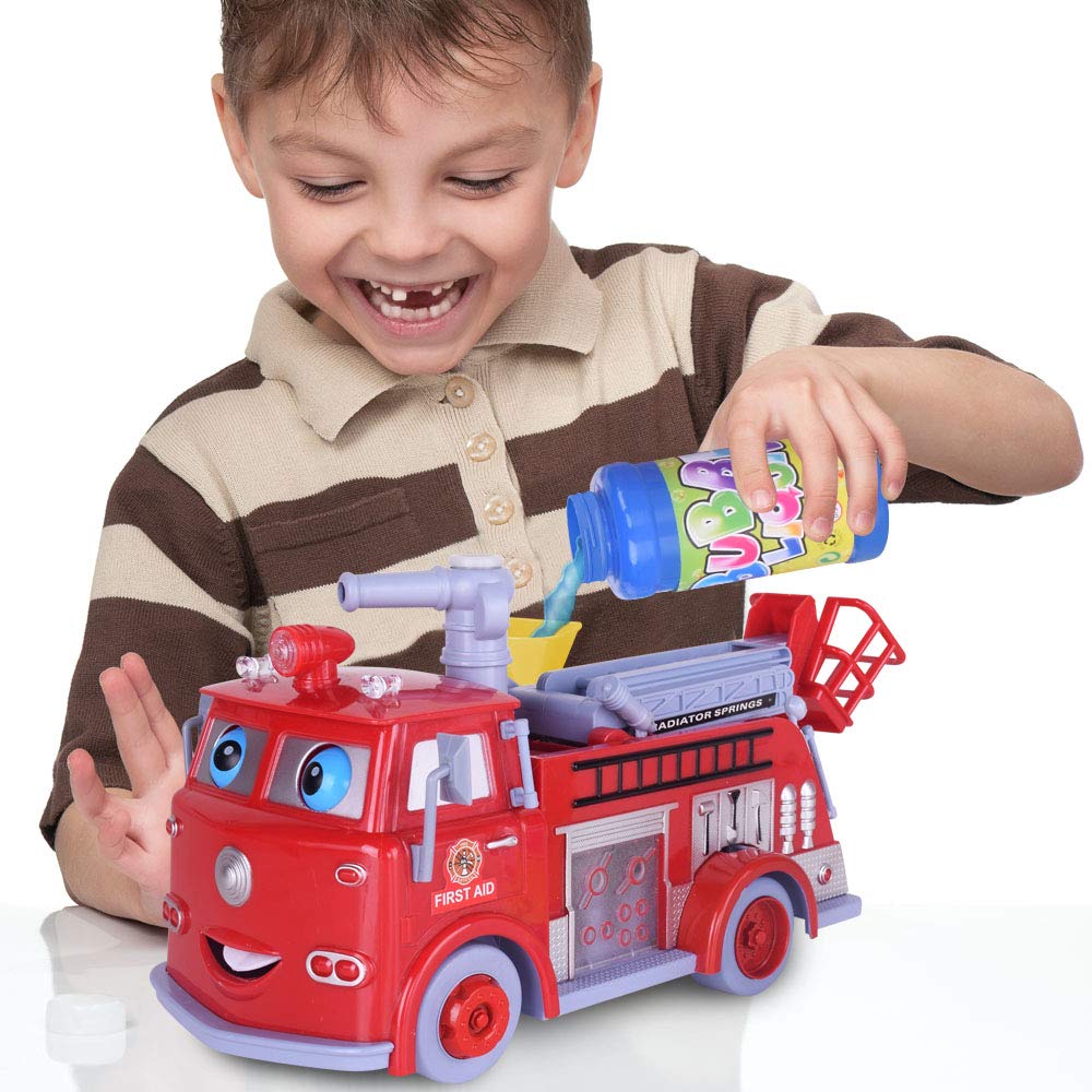 ArtCreativity bubble train playtime image highlighting continuous bubbles