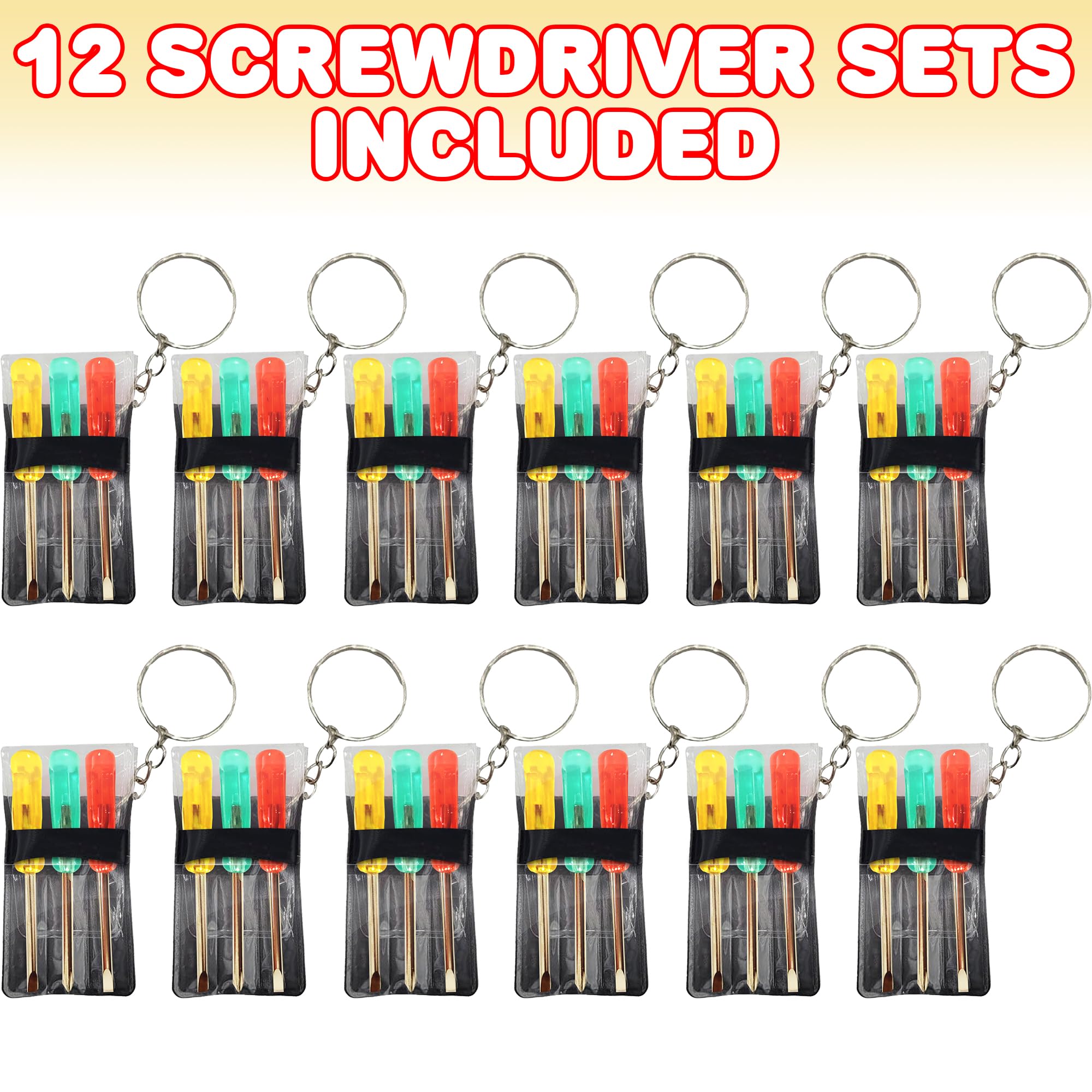ArtCreativity colorful mini screwdrivers for on-the-go repairs