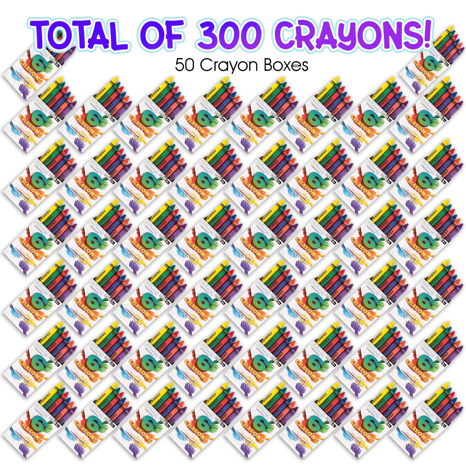 ArtCreativity bulk crayons in orange color for vibrant artwork and easy color selection