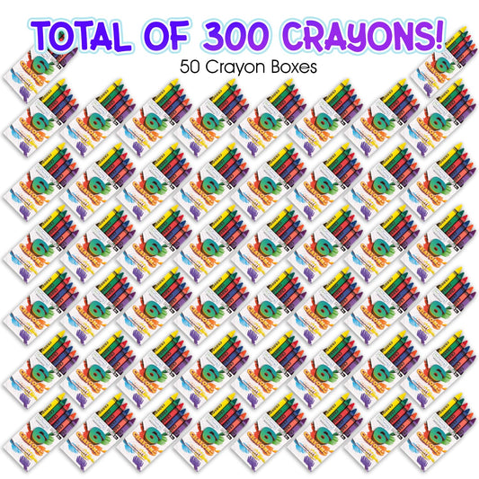 ArtCreativity bulk crayons in orange color for vibrant artwork and easy color selection