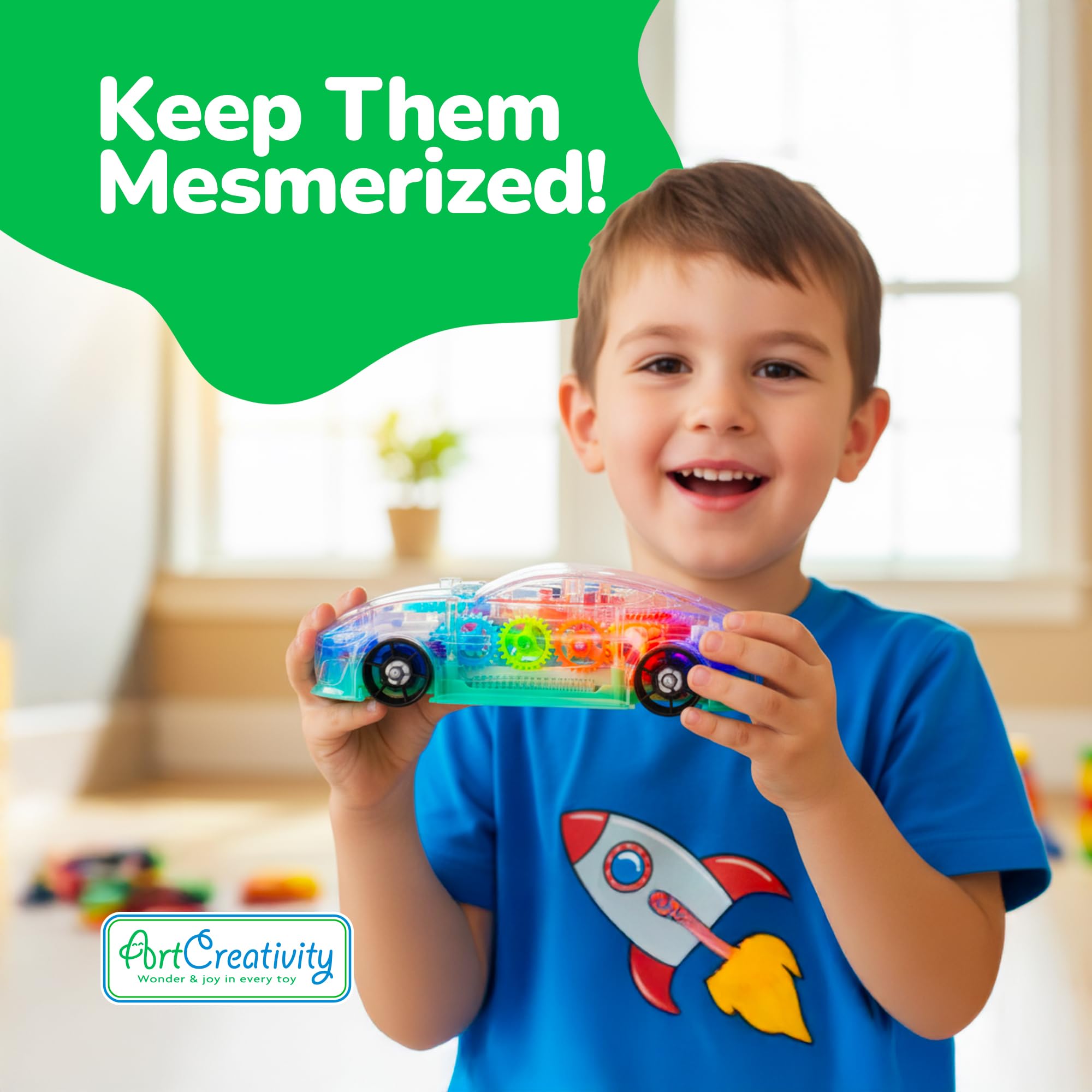 ArtCreativity bright toy car suits Easter or birthday gifts