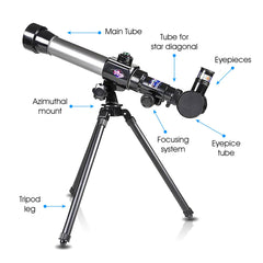 ArtCreativity telescope makes a thoughtful beginner science gift.