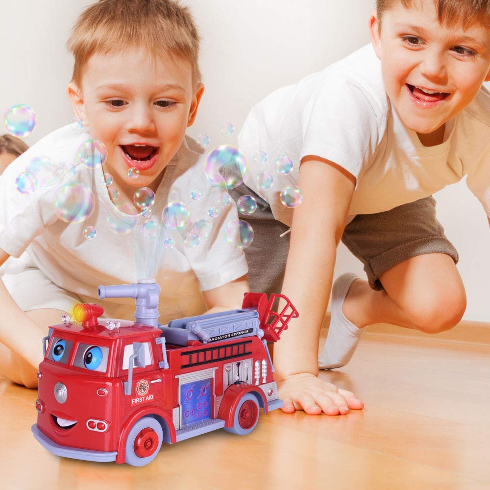 ArtCreativity gift packaging fire truck ready for birthdays and holidays