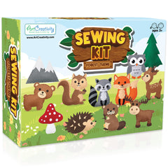 ArtCreativity gift packaging presenting a delightful sewing kit experience