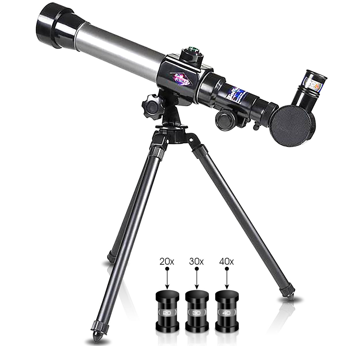 ArtCreativity Kids telescope set for beginner stargazing and exploration.