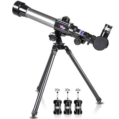 ArtCreativity Kids telescope set for beginner stargazing and exploration.