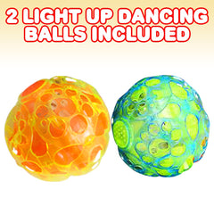ArtCreativity LED dancing ball with glow and music for kids party fun