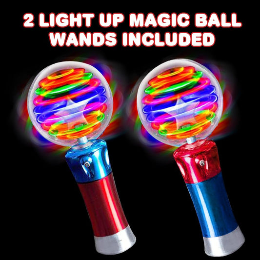 ArtCreativity flashing LED wand for kids creates a bright party centerpiece.