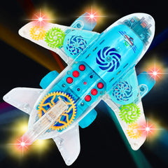 ArtCreativity 8.25-inch plane toy size fits small hands easily.