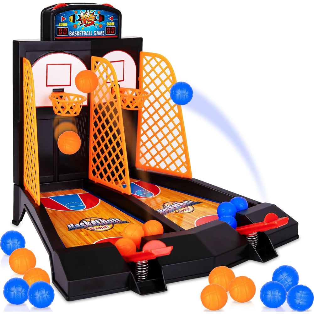ArtCreativity Mini Basketball Game Set on a desk for quick breaks and focus