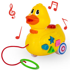 ArtCreativity musical duck toy with light-up panel for toddler playtime and sensory learning.
