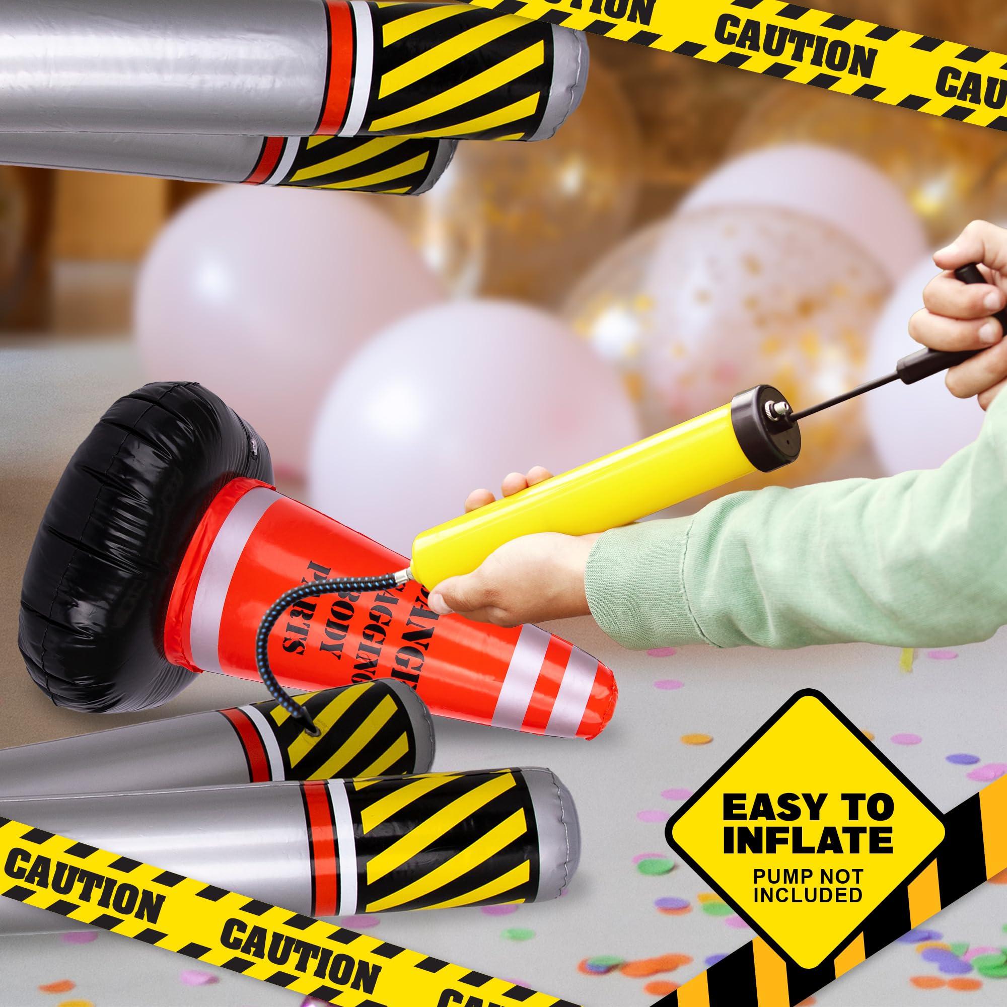 ArtCreativity Old Zone decor set made with durable materials for parties