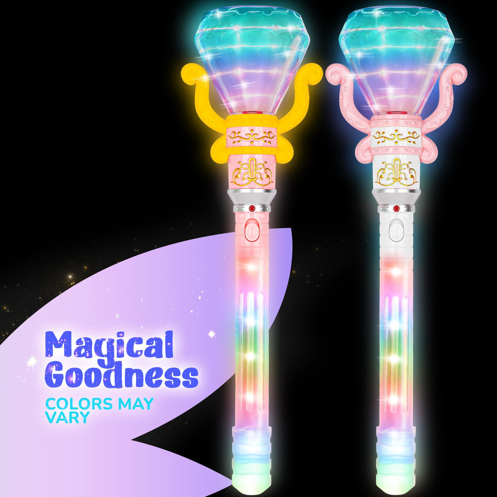 ArtCreativity princess wand LED effects encourage imaginative play and storytelling