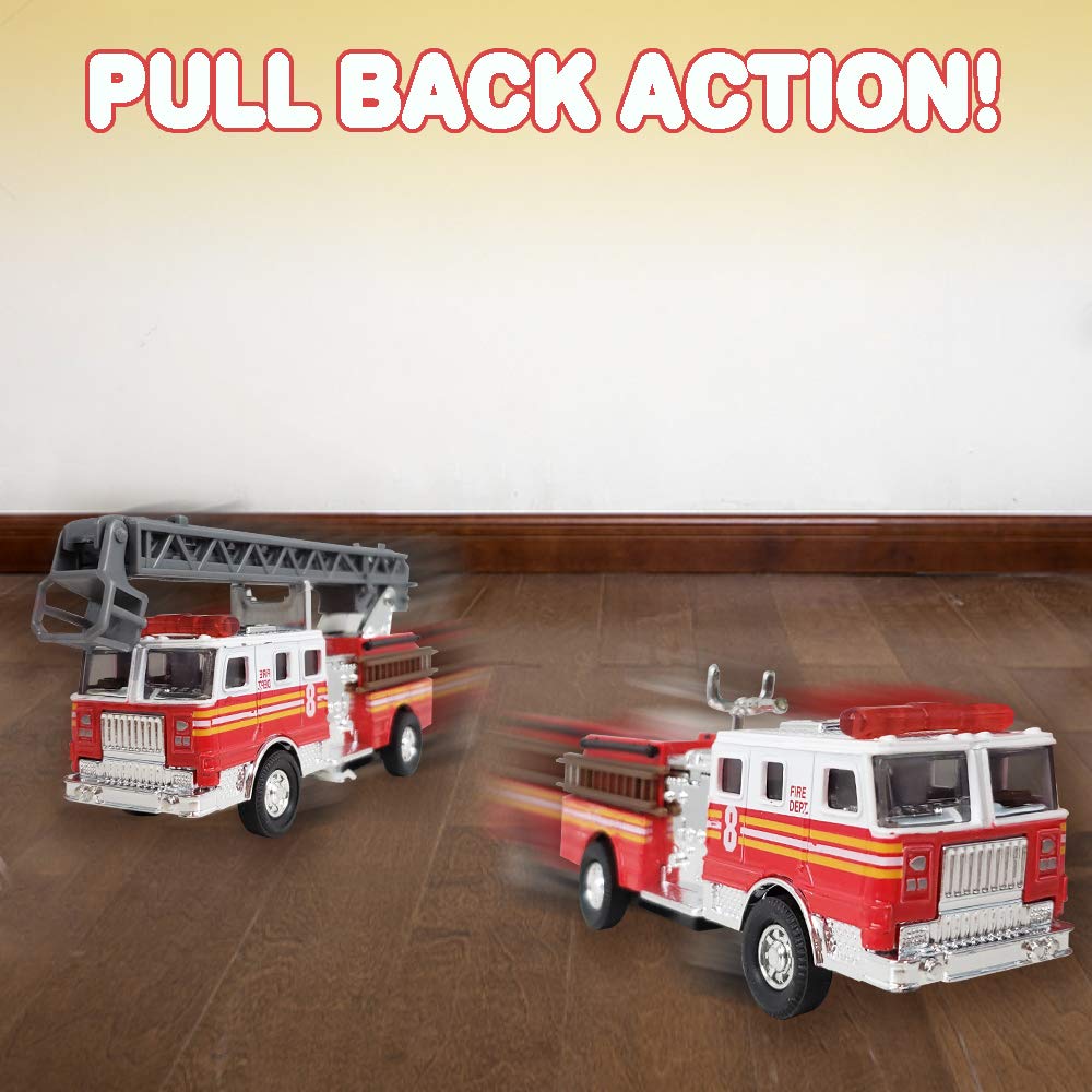 ArtCreativity pull-back action toy moves fast across floors without batteries.