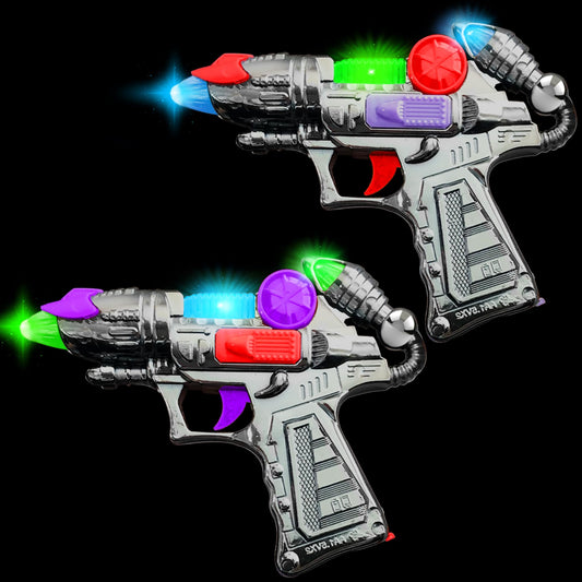 ArtCreativity Ranger handgun set with batteries included powers engaging pretend play sessions.