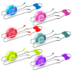 ArtCreativity retro light up gyro wheels set with glow for imaginative play