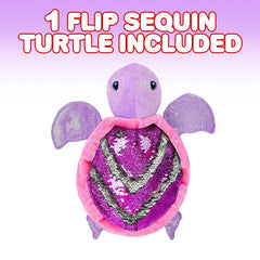 ArtCreativity sea turtle plush close-up shows soft fabric and sparkle
