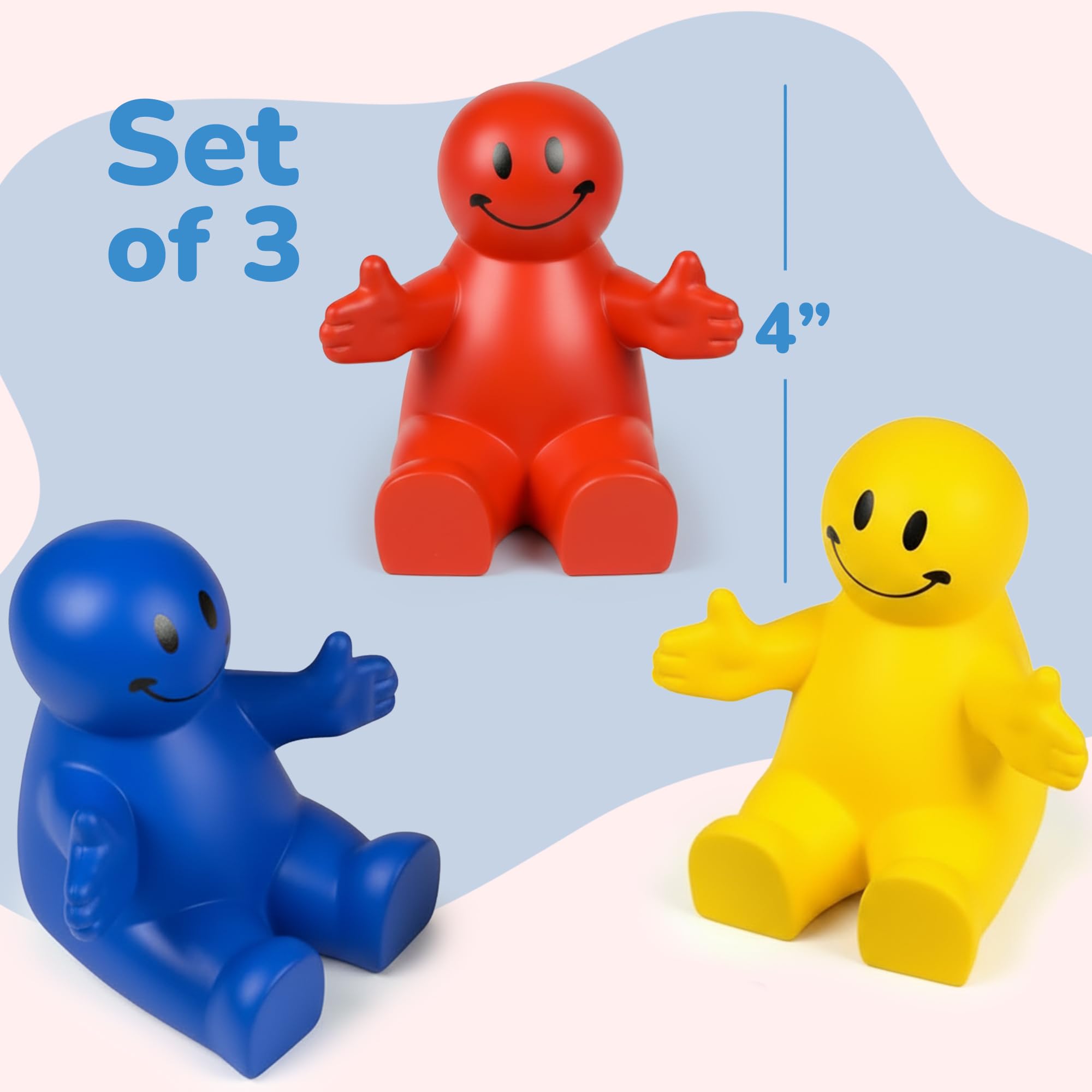 ArtCreativity squeeze foam stress toy with 4-inch reach offers relaxing fidget relief.