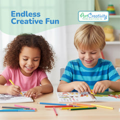 ArtCreativity Sticker Activity Book 600 stickers with vibrant decorating options.