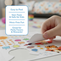 ArtCreativity Sticker Activity Book coloring pages inviting hours of color-filled focus.