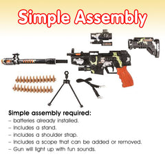 ArtCreativity gun strap lets kids carry and move between scenes