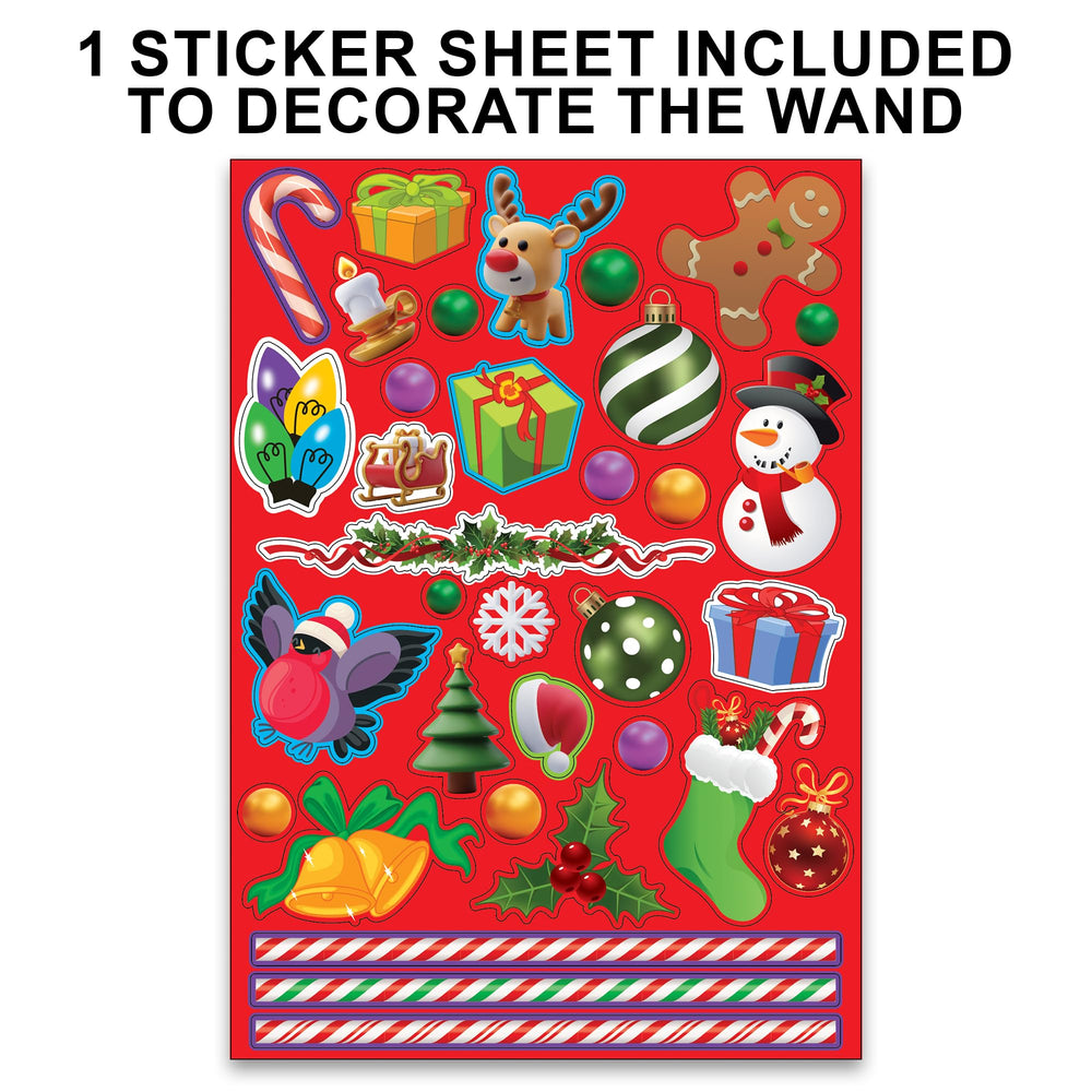 ArtCreativity wand with sticker sheet enables personalized decoration for creative kids.