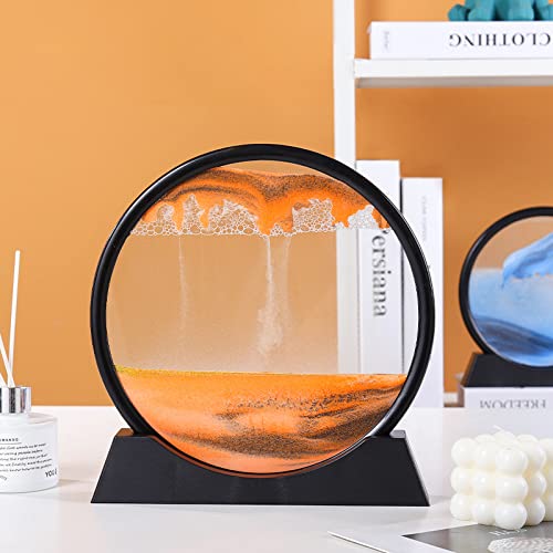 Arthink 360 Rotation Sand Art offers ever-changing visuals to enhance concentration and relaxation.