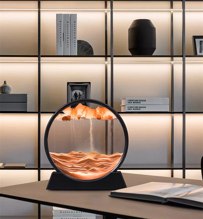 Arthink Deep Sea Sandscape 3D highlights dynamic layers that soothe focus during work or study.