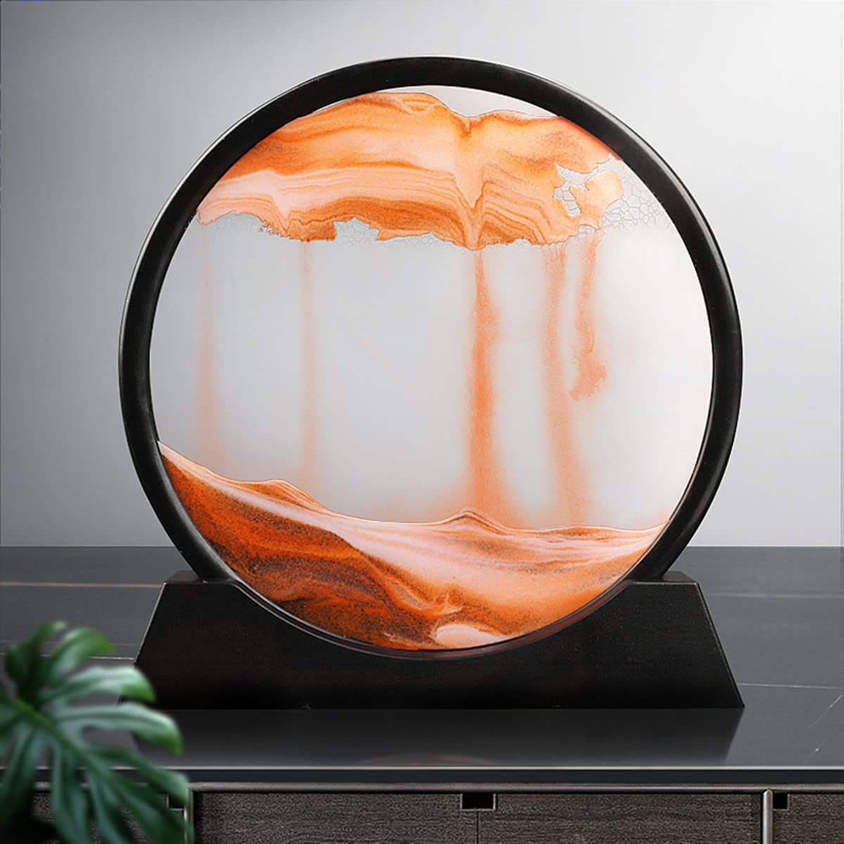 Arthink Dynamic Sand Paint provides rotating scenery for a unique, soothing desk centerpiece.
