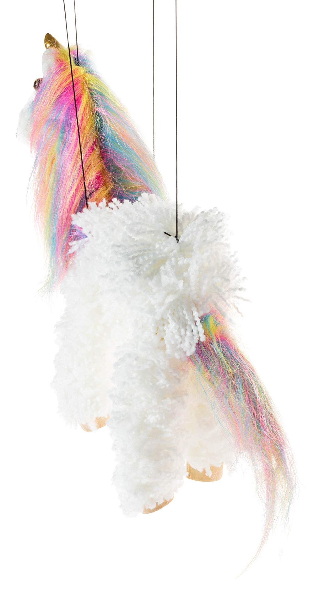 Artisan Owl detachable strings for easy untangling and quick setup.