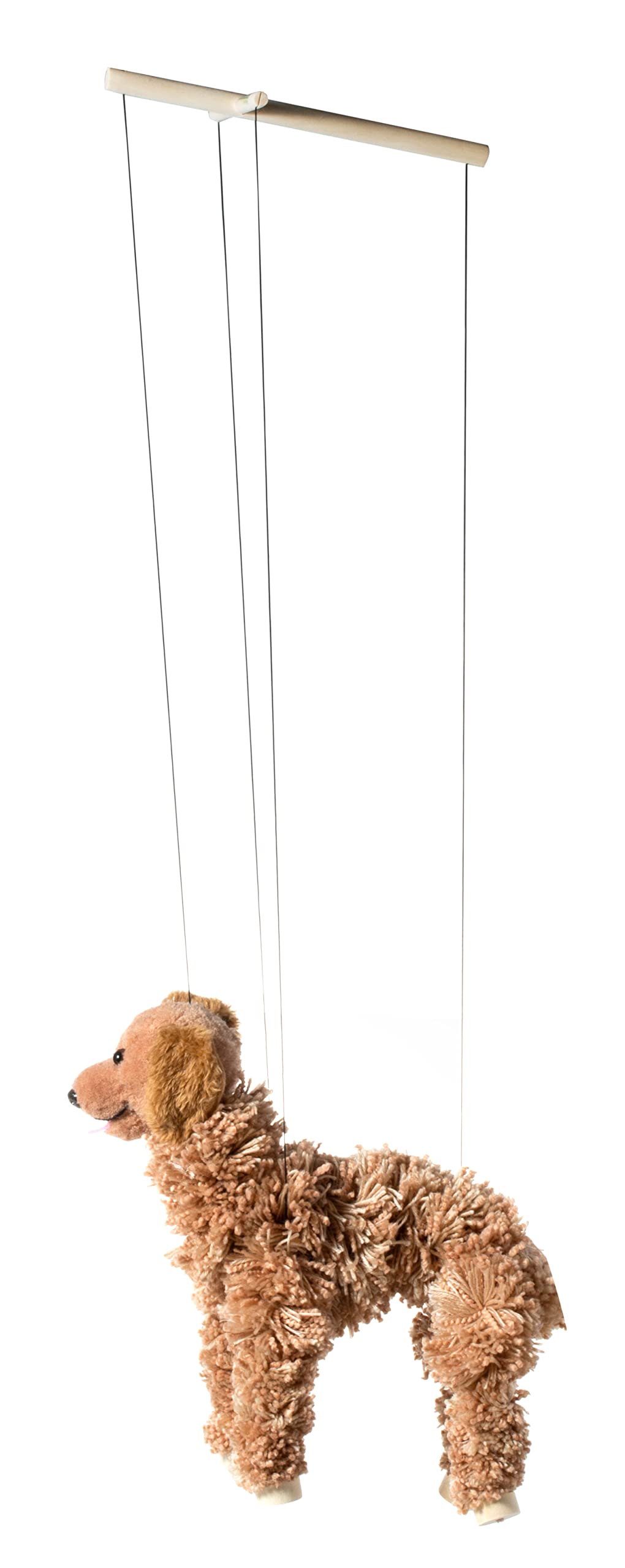 Artisan Owl marionette color variations may occur.