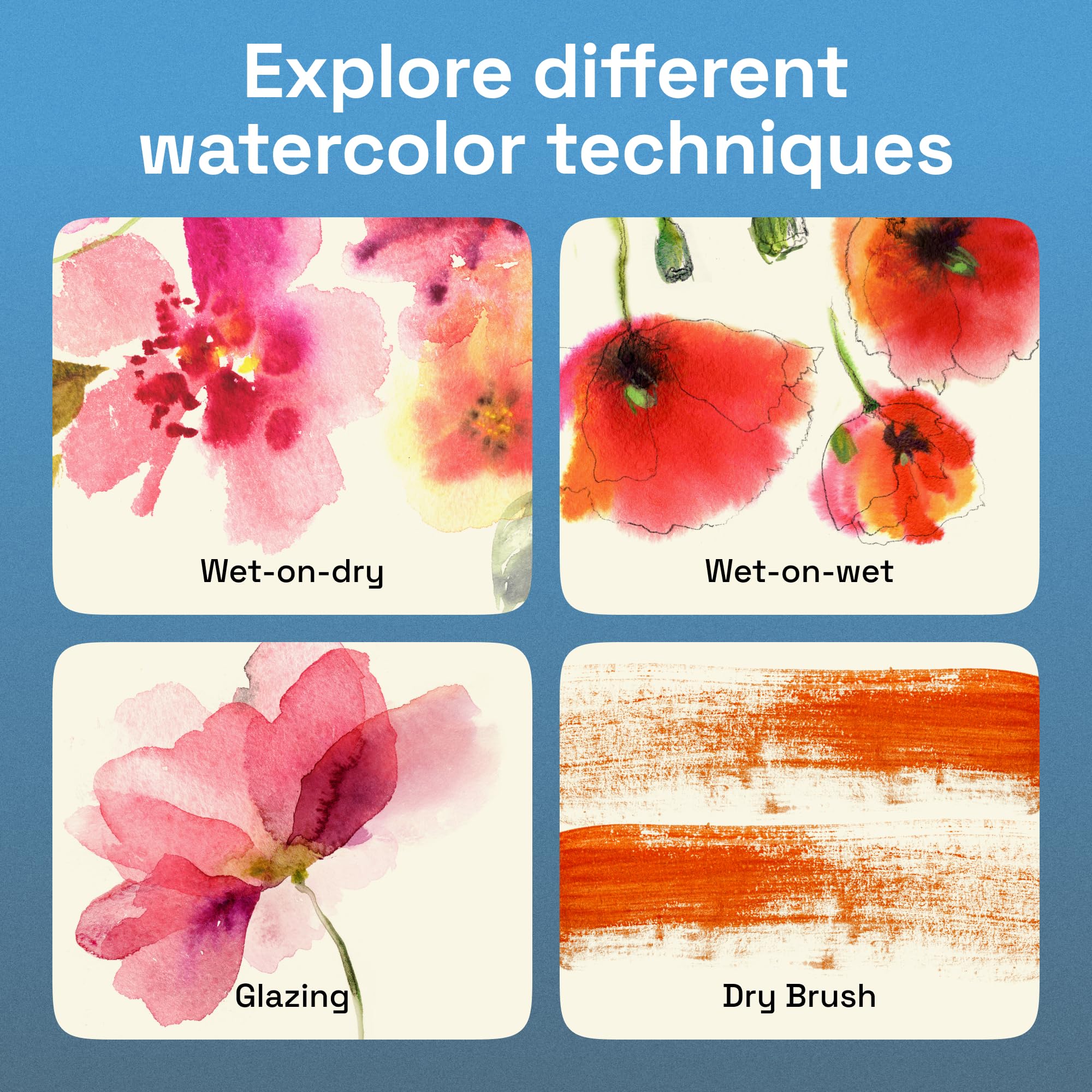ARTISTRO 100 colors in a sleek box enable versatile painting on the go.