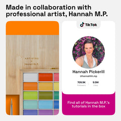 ARTISTRO Hannah M.P XL 6ml pans for extended painting sessions