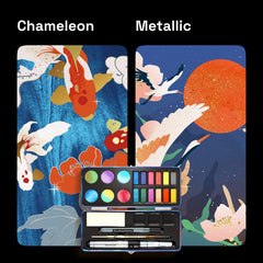 ARTISTRO kit includes papers and tools ready for swatching and quick sketches