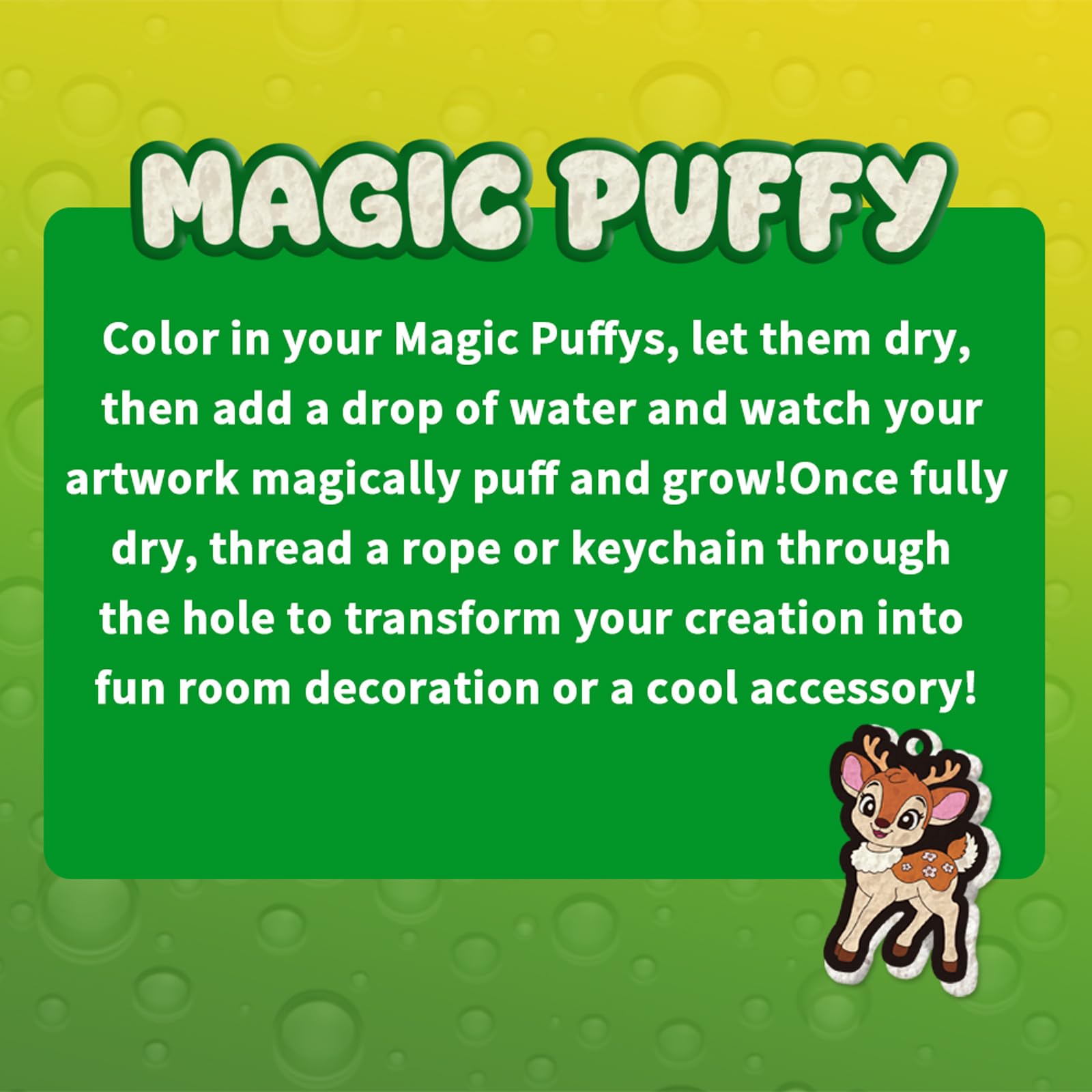 Artnedu DIY crafts kit is ideal for birthdays or classroom activities