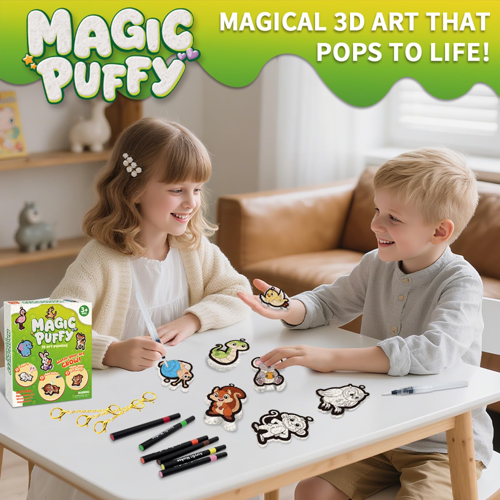 Artnedu foam texture papers add tactile depth to each piece