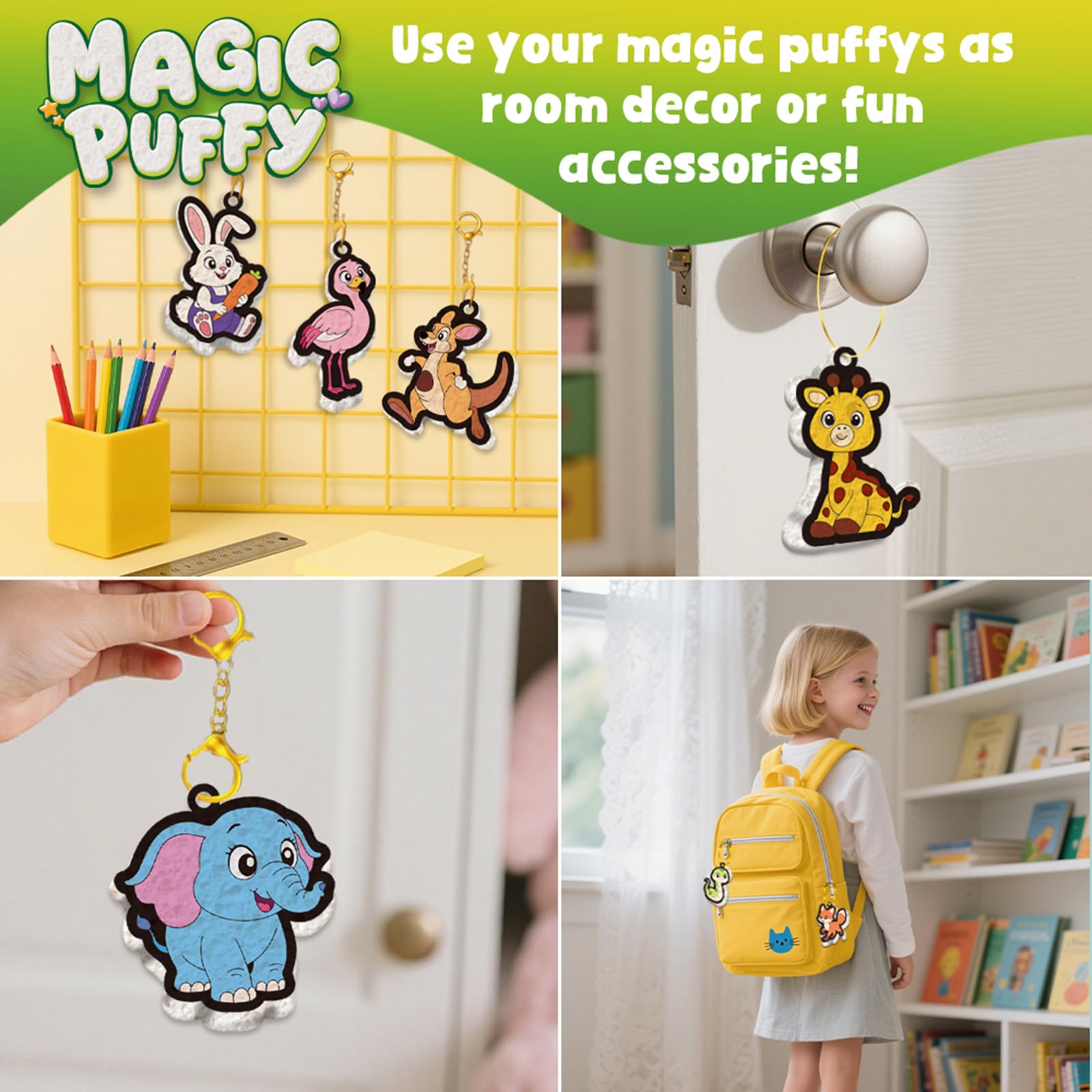 Artnedu decorative keychains and rope help finish and customize creations