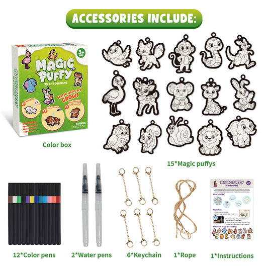 Artnedu kit includes markers highlighting bold colors for art projects