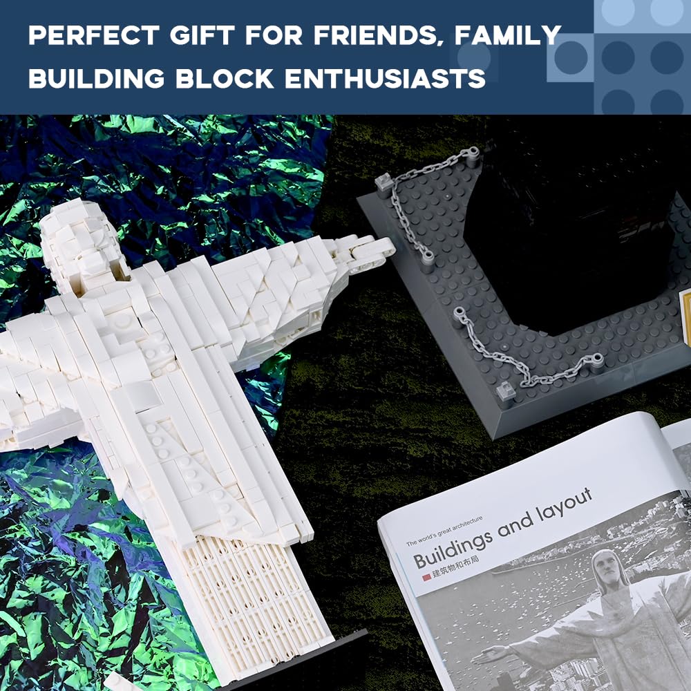 ArtorBricks Christ The Redeemer gift for adults, a compelling building challenge